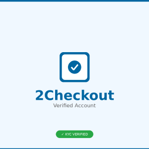 2Checkout美国账户 - 标准版